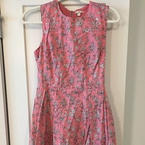 GAP Pink Floral Print Sundress with Pockets